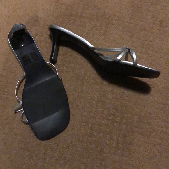 Silver Rampage Sandals - Picture 2 of 2